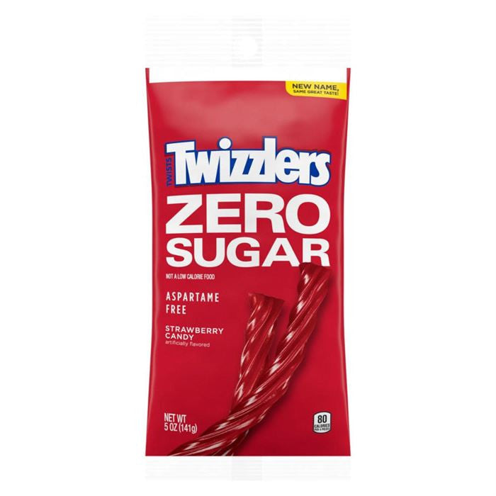 Twizzlers Twists Zero Zucker – Erdbeere – 5 oz