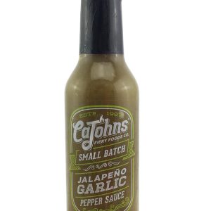 Cajohns Small Batch Jalapeno Knoblauch Pfeffersoße