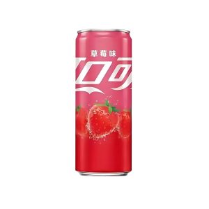 Coca Cola Soft Erdbeere Dose (China) trinken
