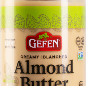 Gefen rohe blanchierte Mandelbutter, 16 Unzen.
