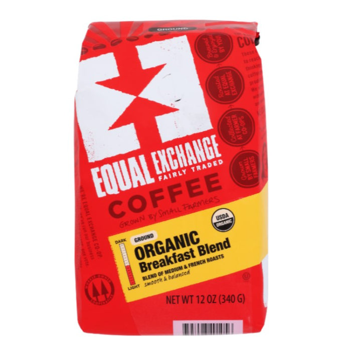 Equal Exchange Biologisches Frühstück Drip Kaffee, 12 oz – Packung mit 6