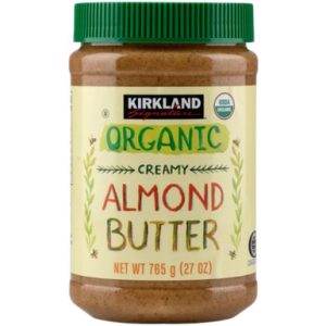 Kirkland Bio cremige Mandelbutter, 27 Unzen.