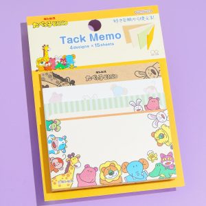 tabekko animal tack memo klebrige Notizen gesetzt