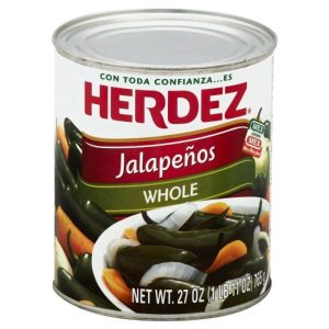 Herdez Paprika Jalapeno ganze 27 Unzen – Packung mit 12 Stück