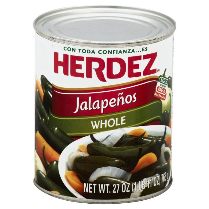 Herdez Pfeffer Jalapeno Ganze 27 Oz – Packung mit 12