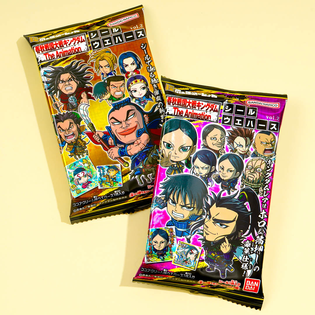 Kingdom Vol 2. Kakao Creme Waffel mit Aufkleber