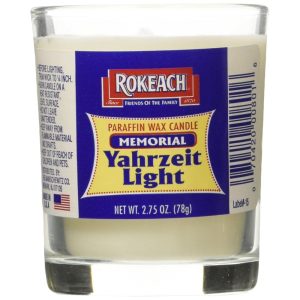 Rokeach – Gedenktag Yahrzeit Becherkerze – 2.75oz