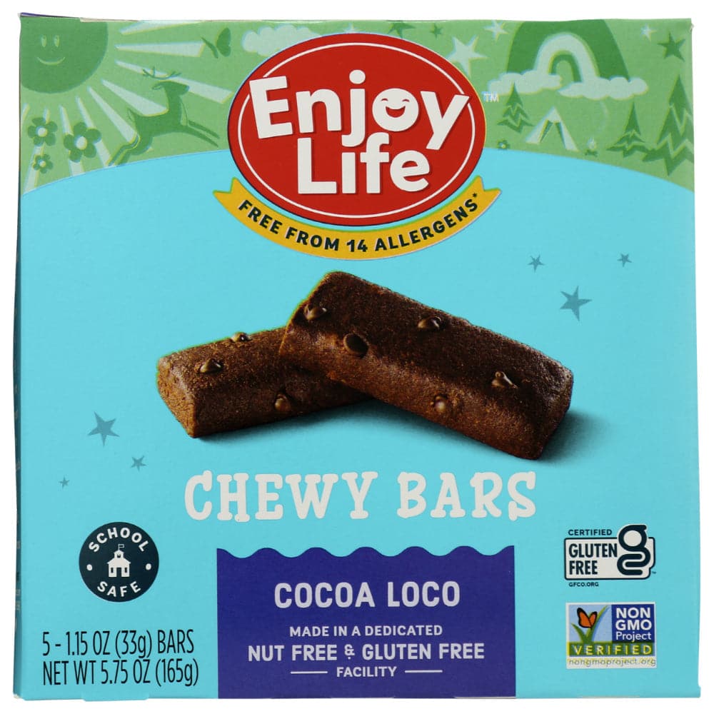 Genießen Sie das Leben – weich Baked weich zum Kauen Bars Kakao Loco