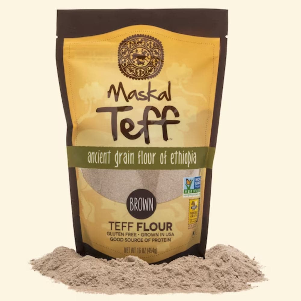 Maskal Teff – Brauner Teff Mehl, 16 oz