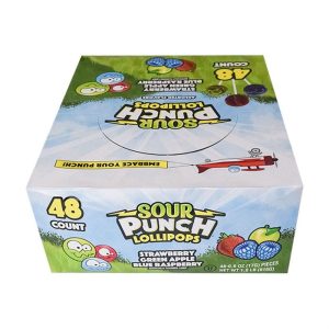 Sour Punsch Lutscher – 48 Zähler