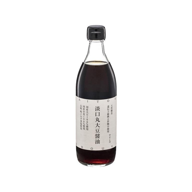 Daitoku Usukuchi Shoyu japanische ganze Sojabohnen leichte Sojasauce 500ml