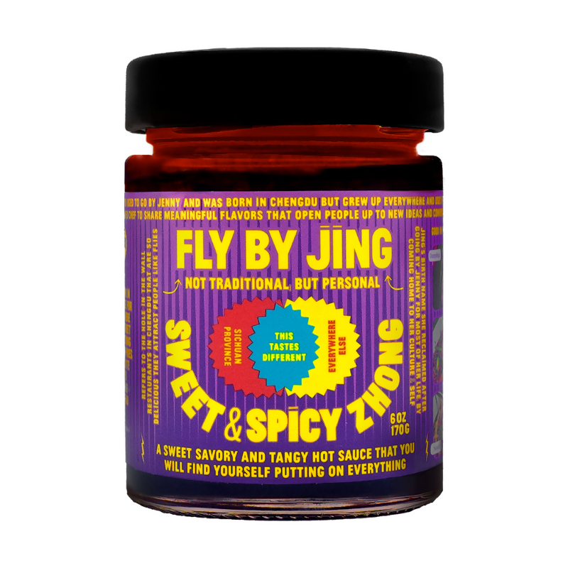 Fly von Jing Zhong Soße Glas – 6 x 6oz