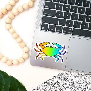 jami schafft – Regenbogen Krabben Stolz Aufkleber