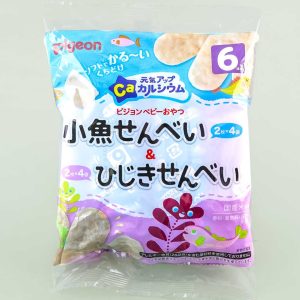 Pigeon Baby-Energie bis ca Reis Cracker – kleiner Fisch & Hijiki