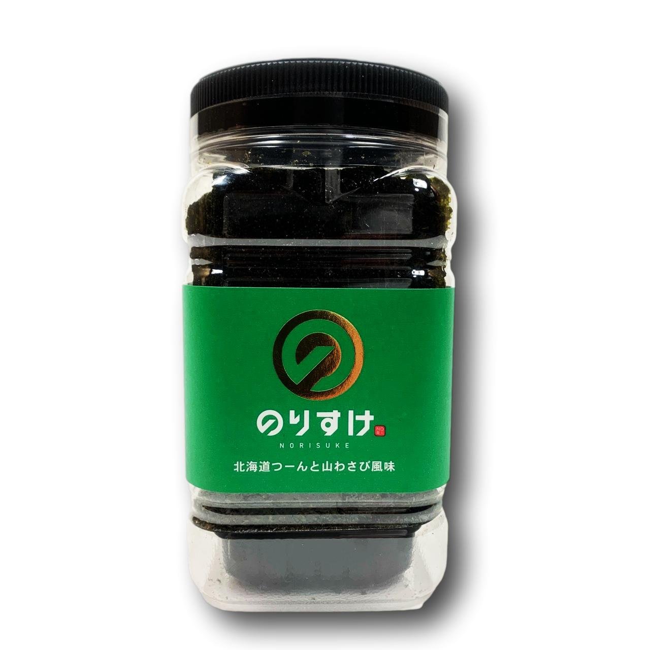 Daihoku Norisuke Wasabi Meerrettich Nori Seetang Blätter 60 ct