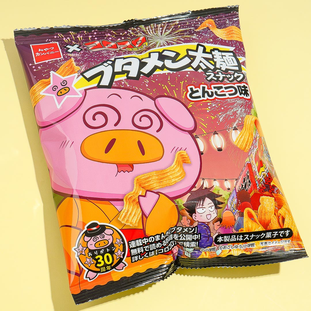 Oyatsu Butamen x CoroCoro Comics Nudel Snacks – Tonkotsu