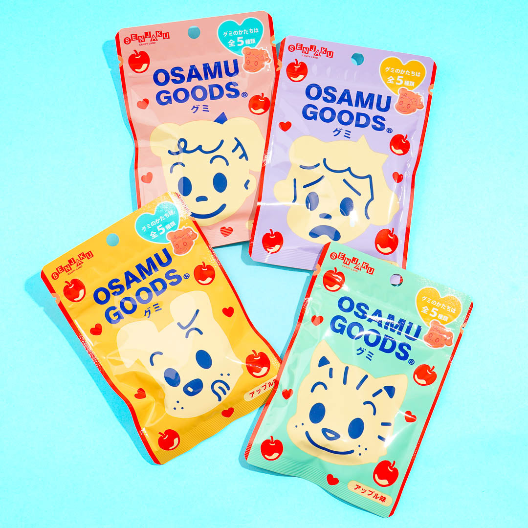 Senjaku x OSAMU GOODS Gummibärchen – Apfel (DE)