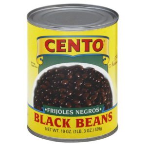 Cento – Schwarze Bohnen, 19 Oz (Packung von 12)