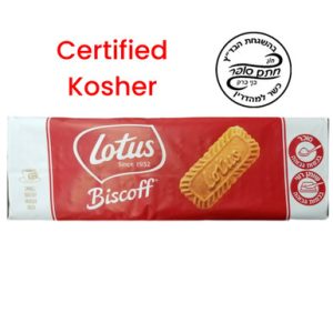 Lotus Biscoff Kosher Caramelized Kekse, vegan freundlich, – 250g