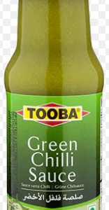 Tooba grüne Chilisauce 280g (9,87 Unzen)