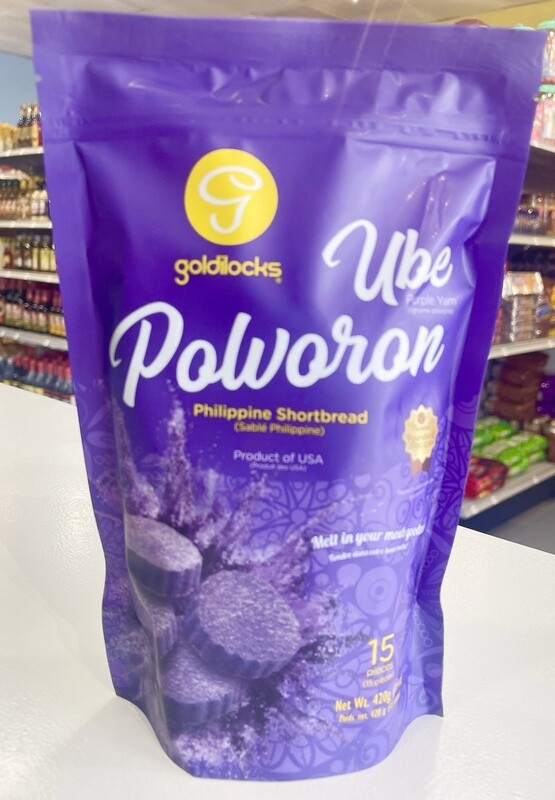 Goldilocks Polvoron Ube 15pcs