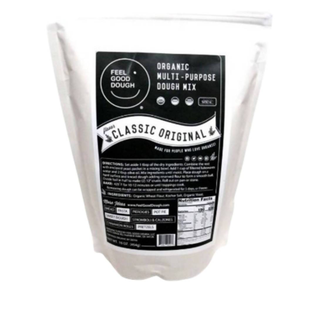 Feel Good Dough Bio Mehrfarbig-Purpose Dough Mischung Taschen – 5 Beutel x 16oz Hülle