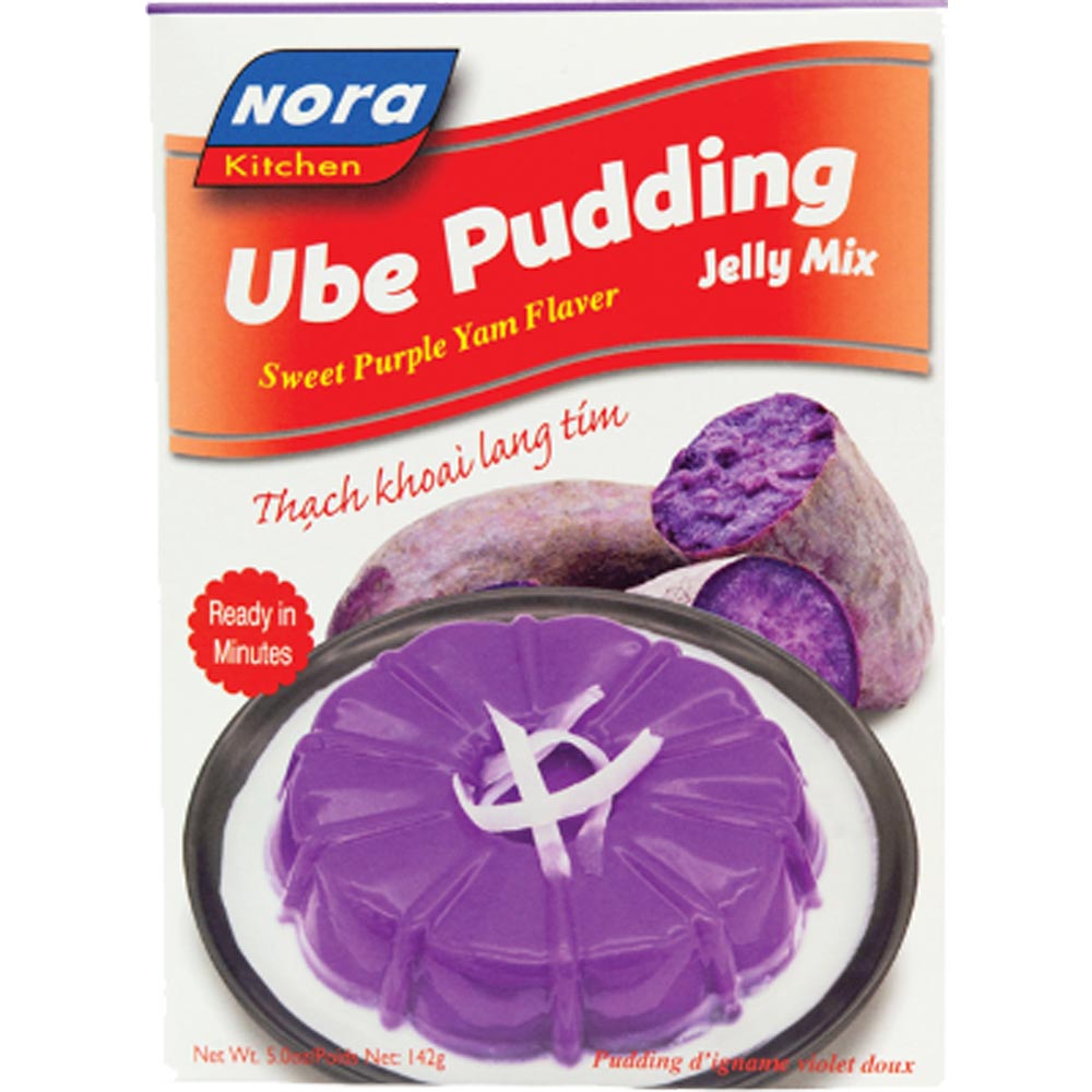 Nora – UBE Pudding Jelly Mischung – Süßer Violett Yam Geschmack – 5 OZ