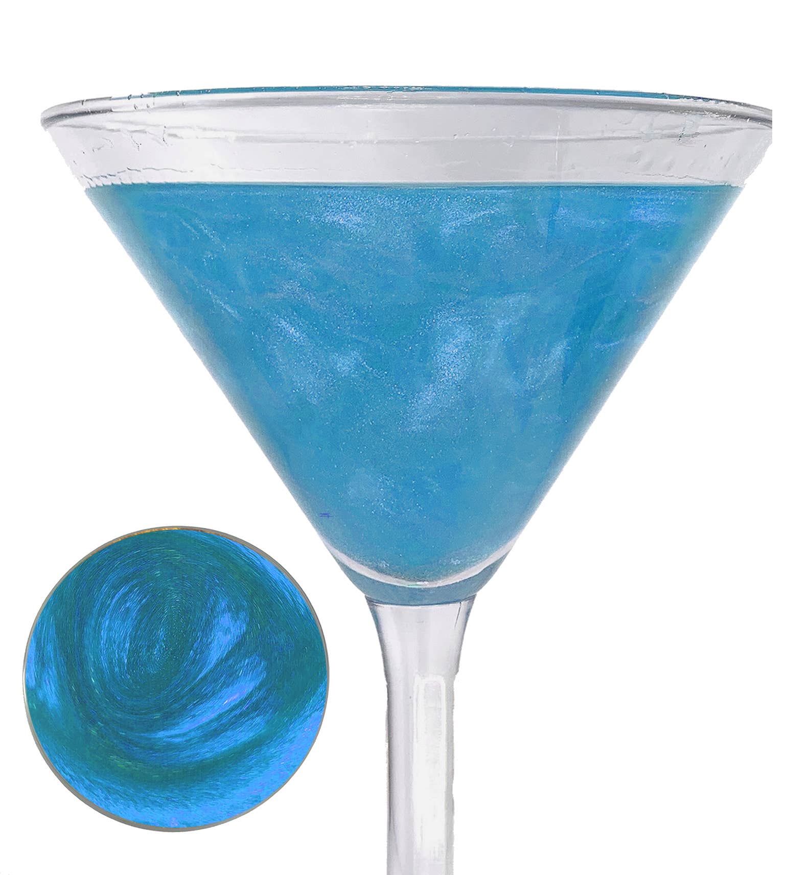 Ultimate Baker – Snowy River Cocktail Glitzer Himmelblau