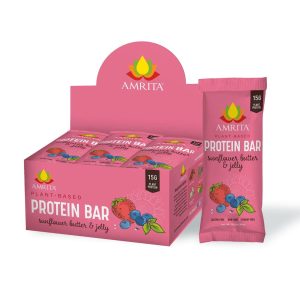 Sunflower Butter & Gelee High Protein Bar – 12-bar Packung