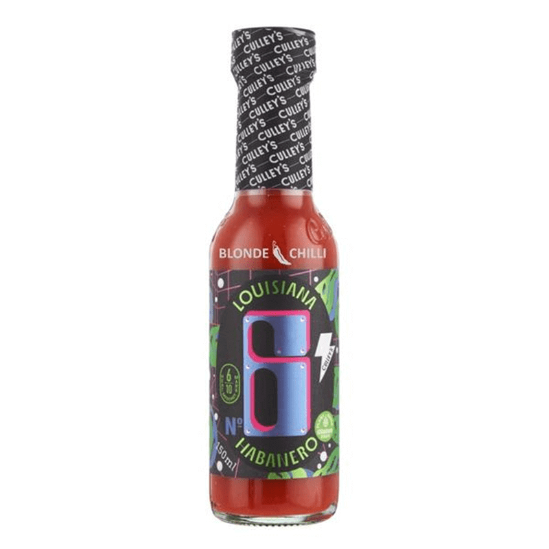 Culley’s No. 6 Louisiana Habanero scharfe Sauce