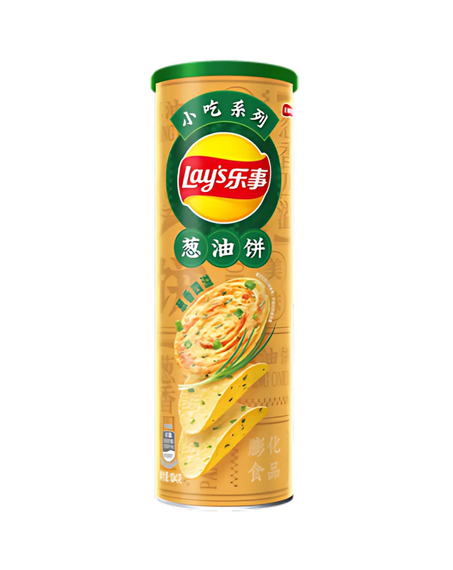 Lay's Scallion Pfannkuchen Geschmack 90g (China) (Fall von 12)