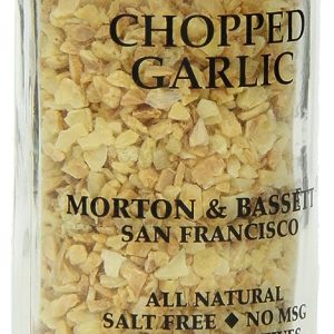 Morton & Bassett Knoblauch gehackt 2,3 Unzen – Packung mit 3