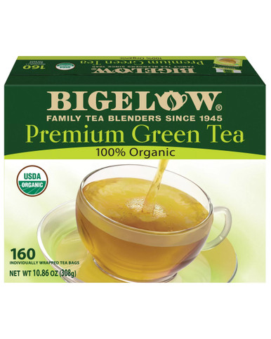 Bigelow Premium Bio Grüner Tee, 160 Stück