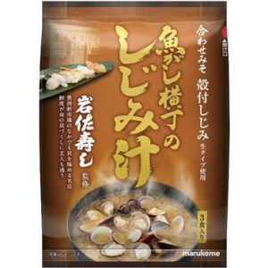 Marukome, Tsukiji Uogashi Yokocho Shijimijiru, Wassermuschel Miso Suppe, 3 Portionen
