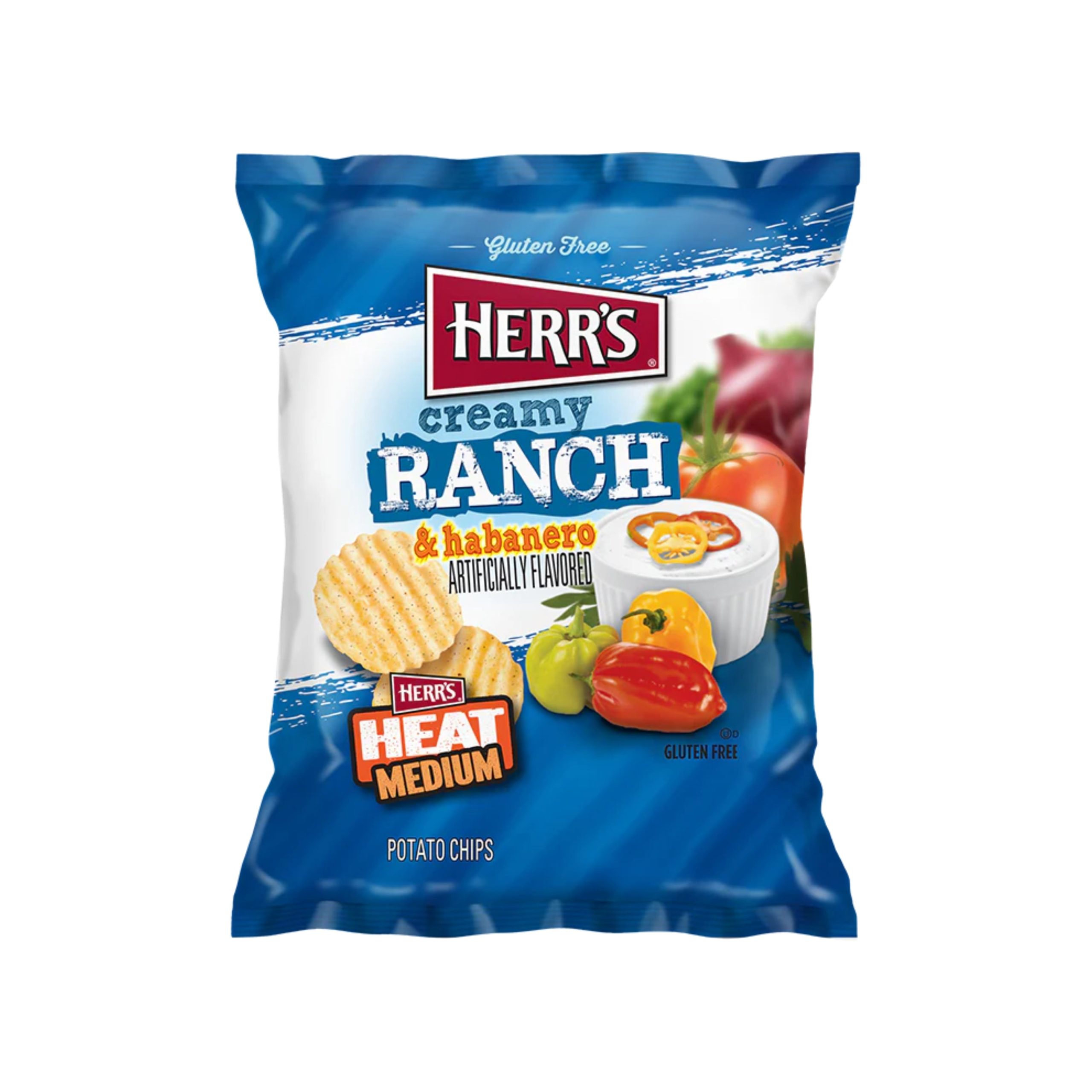Herr’s – Chips mit cremigem Ranch- und Habanero-Geschmack (USA)