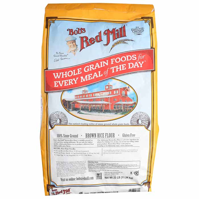 Bob's Red Mill Glutenfreies Braunreismehl – Jetzt bei PlantX kaufen