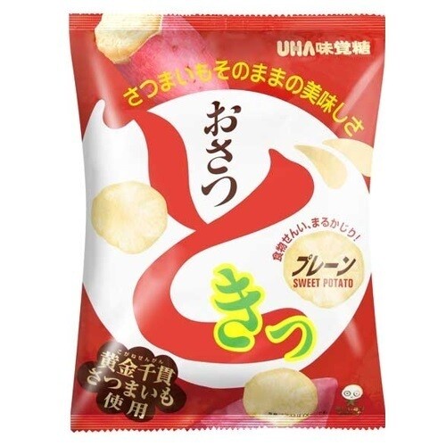 UHA “Osatsu Doki” Kartoffelchips, 65g in 1 Beutel