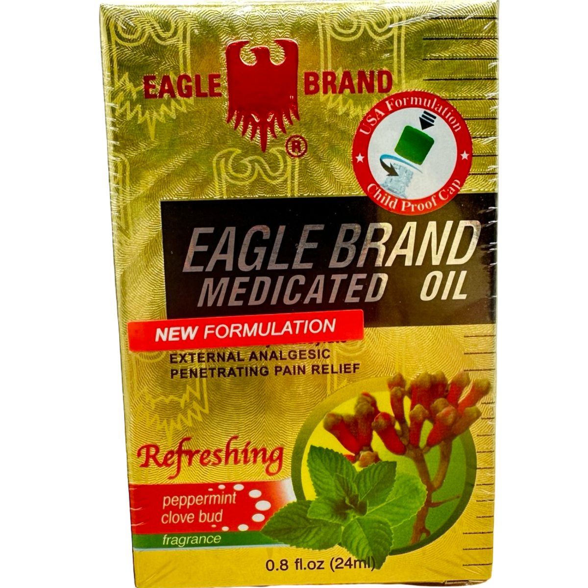 Eagle – Medizinisches Öl – Gold Refresh – 24 ML