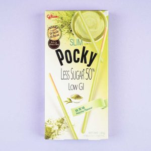 schmale pockende Biskuitsticks – Matcha