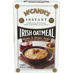 McCann – Haferflocken, Instant Ahorn brauner Zucker, 15.1 Unzen Packung mit 12