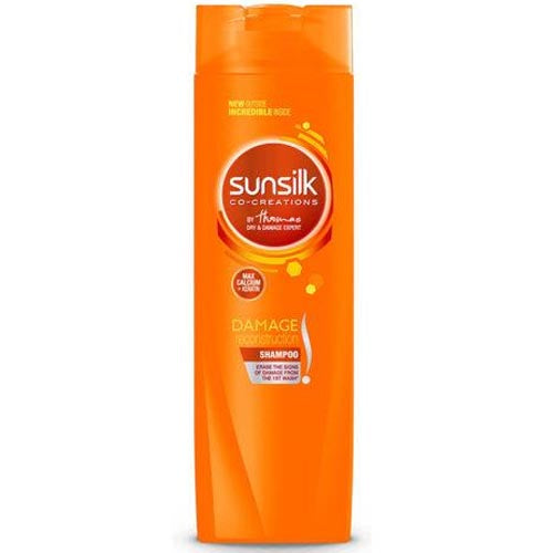 Sonnenseide – Shampoo – Co-Kreationen- Max Calcium + Keratin – Schadensrekonstruktion (ORANGE) – 180 ML