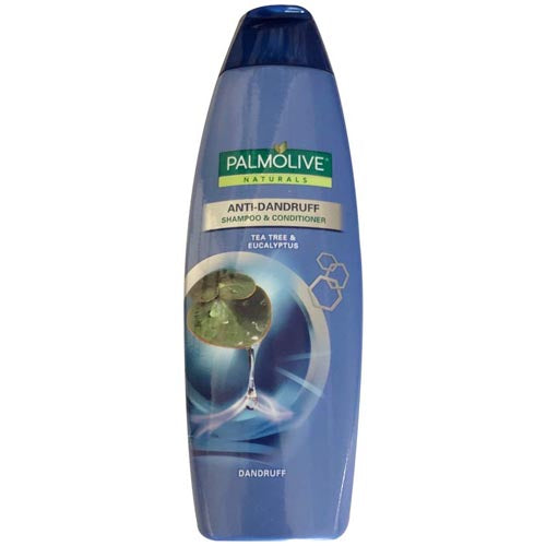 Palmolive Naturals Shampoo – Anti Schuppen – Teebaum & Eukalyptus (Blau) – 180 ML