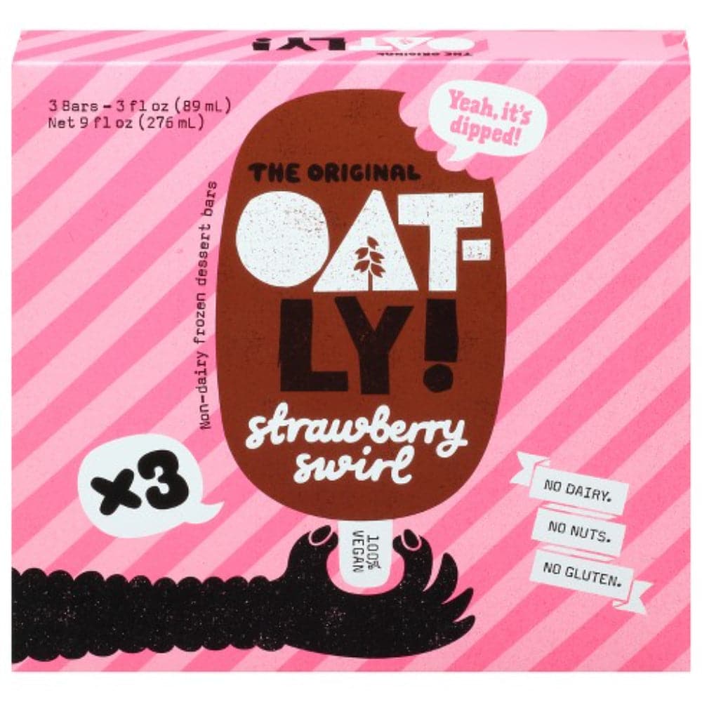 Haferflocken – Erdbeere Frozen Dessert, 9 Oz – Packung mit 8