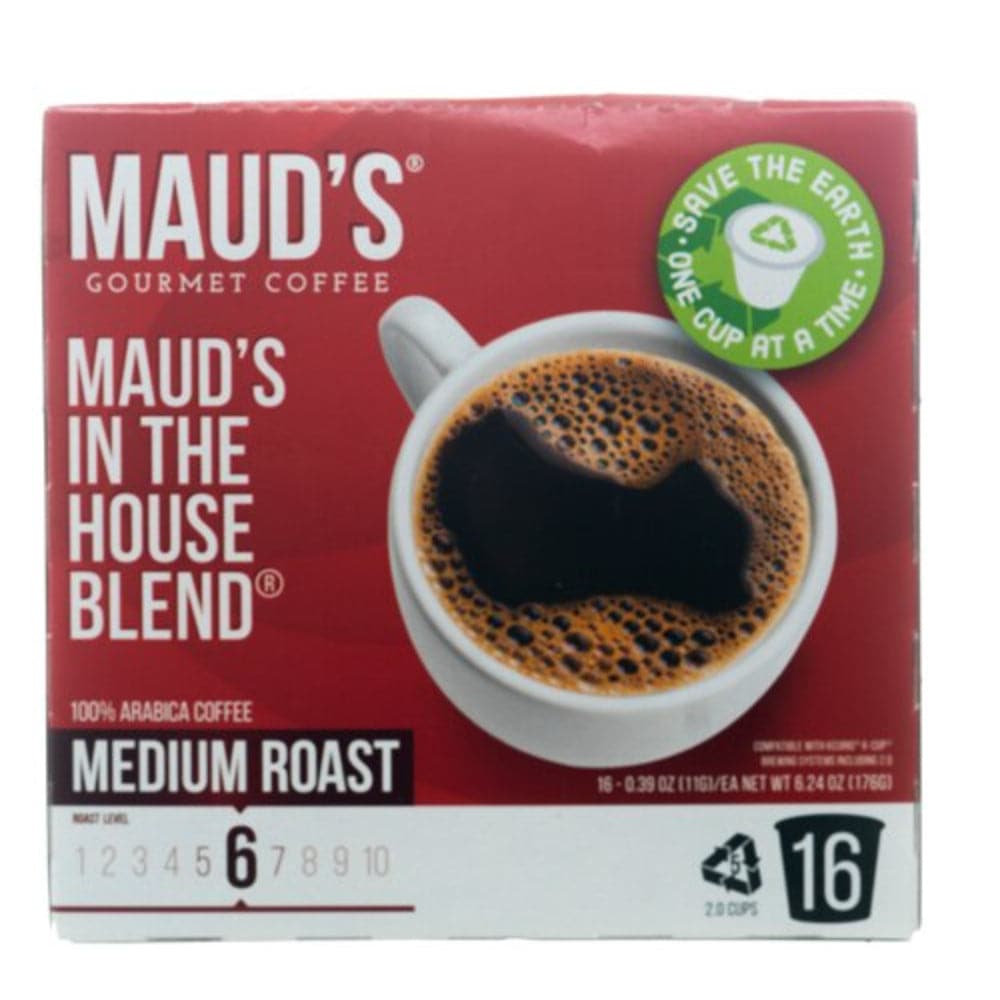 Maud's – Gourmet Kaffee im Haus Blend Kaffeepads mittel, 6,24 oz