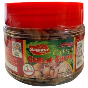 Sagana – Crispy Knoblauch Chips – bawang – 6 Unzen