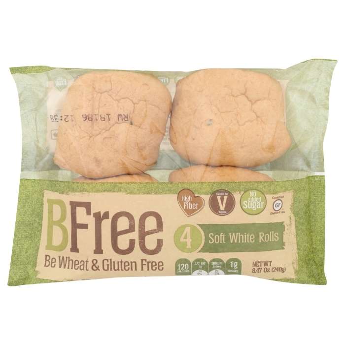 BFree – Glutenfreie weich Weiß Rolls jetzt bei PlantX kaufen