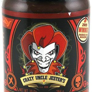 Crazy Uncle Jester’s Afterburner Habanero XXXTRA Heiße Fudge-Sauce, – 10oz
