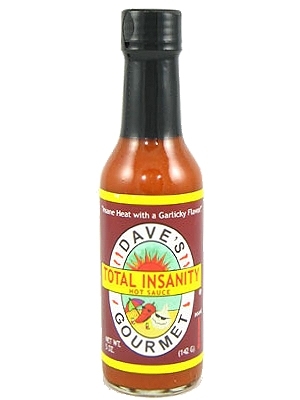 Dave's Total Insanity Chilisauce, 5oz