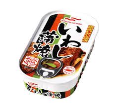 Maruhanichiro, Dosen "Iwashi Kabayaki", gekochte Sardine mit Sojasauce, 100g
