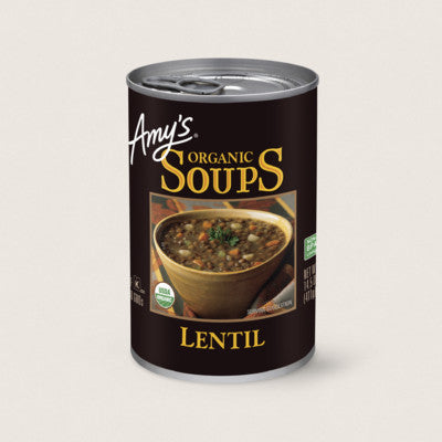 Amy's Bio Linsensuppe, 14,1 Oz – Packung mit 12 Stück